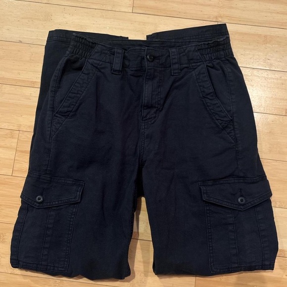 American Eagle Outfitters Black Cargo Pants - Picture 1 of 4